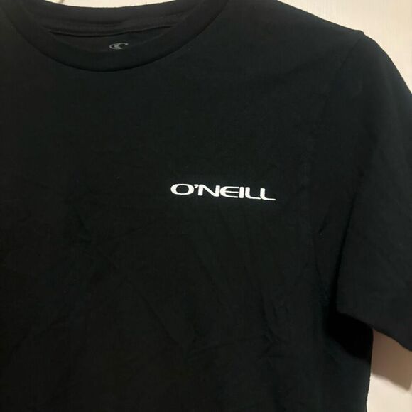 O’Neill Size Small Modern Fit Black Skateboarding Shirt - Picture 2 of 5